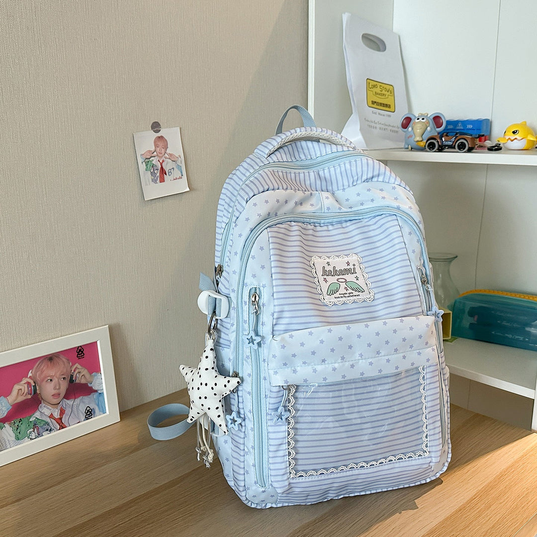 Stylish Multi-Pocket School Backpack