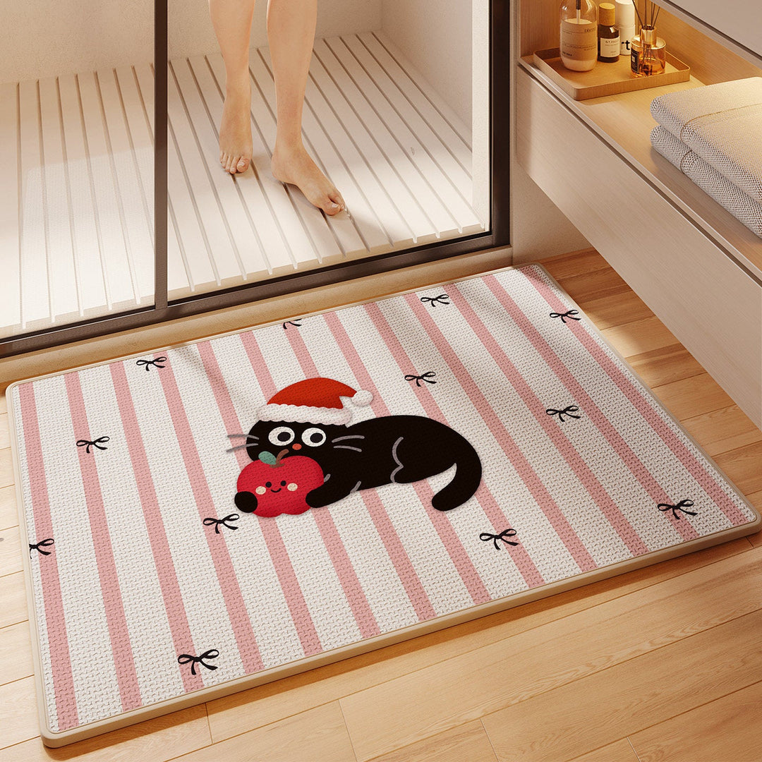 Fun Cartoon Themed Bath Mat Kalsten