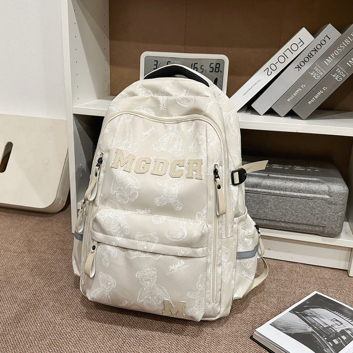 Chic Character-Themed School Backpack