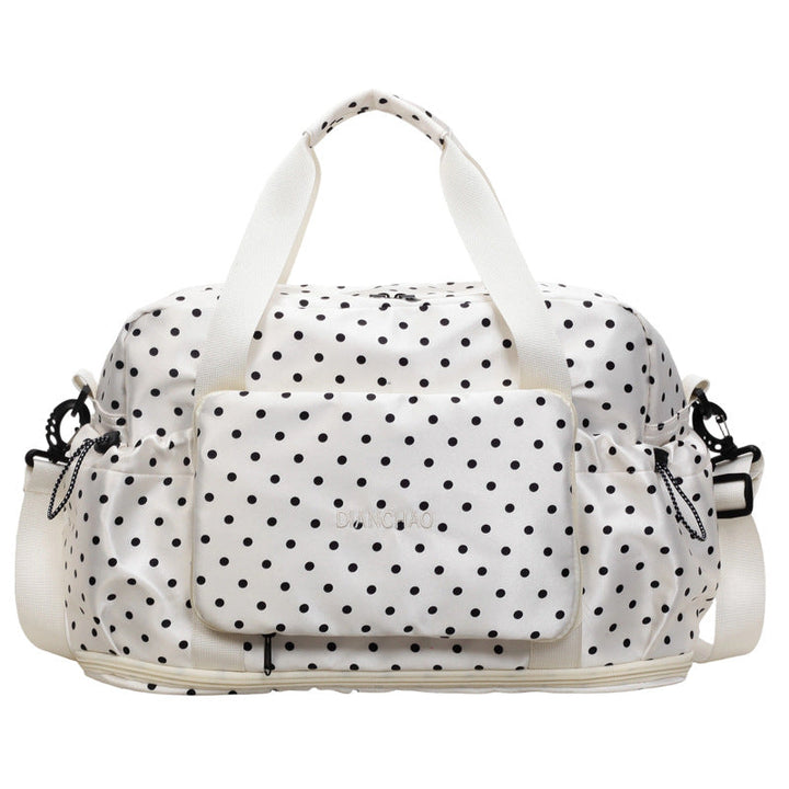 Stylish Polka Dot Overnight Duffle