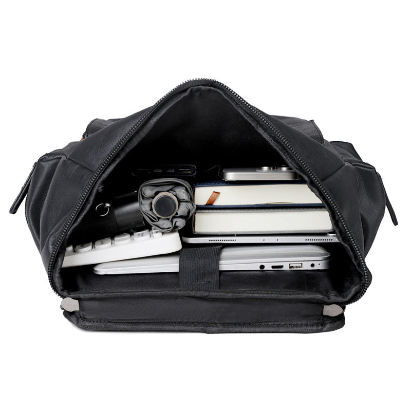 Elegant Backpack Made of Durable Synthetic Leather Kalsten