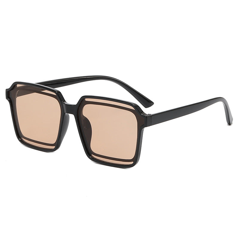 Women elegant square sunglasses with sturdy frame Kalsten