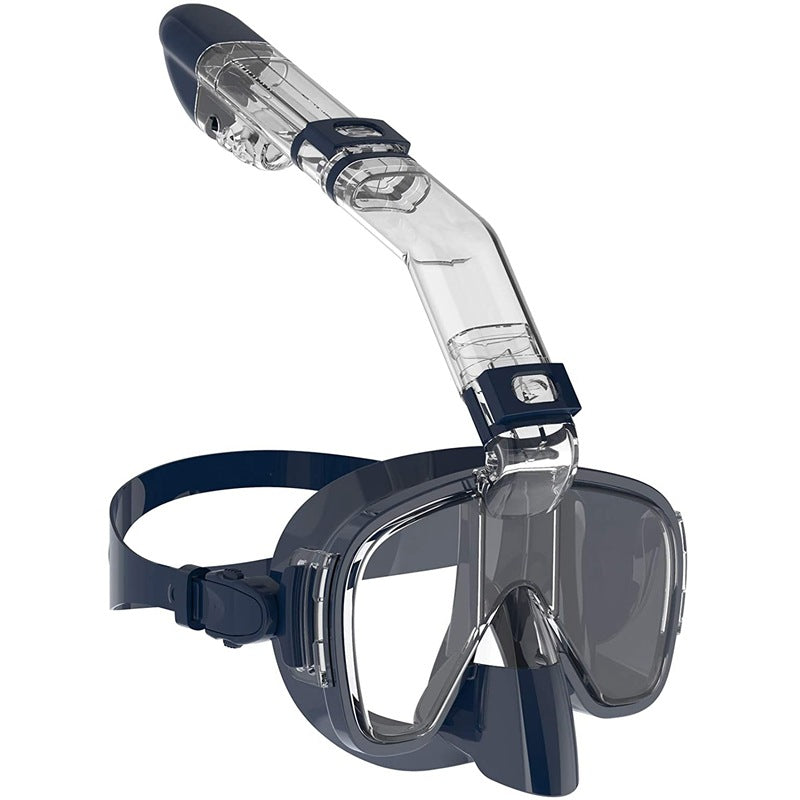 Diving mask with visibility protection and flexible snorkel Kalsten