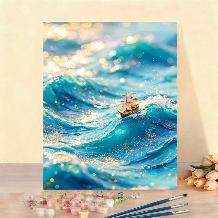 DIY Ocean Wave Painting Kit Kalsten