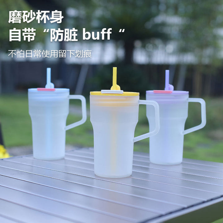Unisex practical drinking cup with removable straw Kalsten