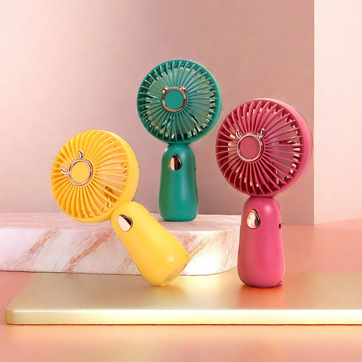 Women's Portable Mini Hand Fan with USB Charging Function Kalsten