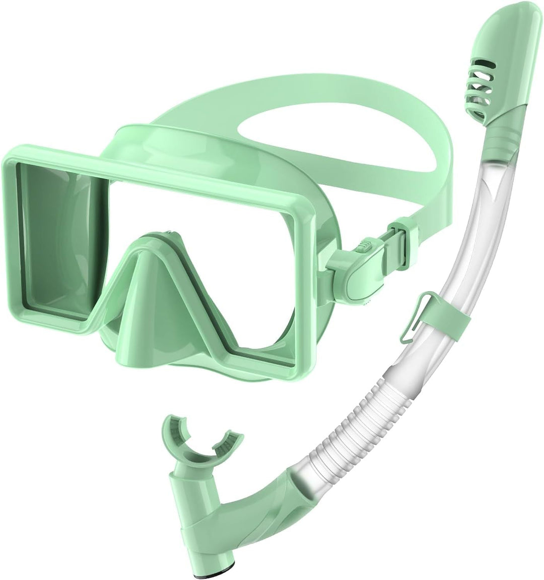 High-quality diving mask with wide field of vision and flexible snorkel Kalsten
