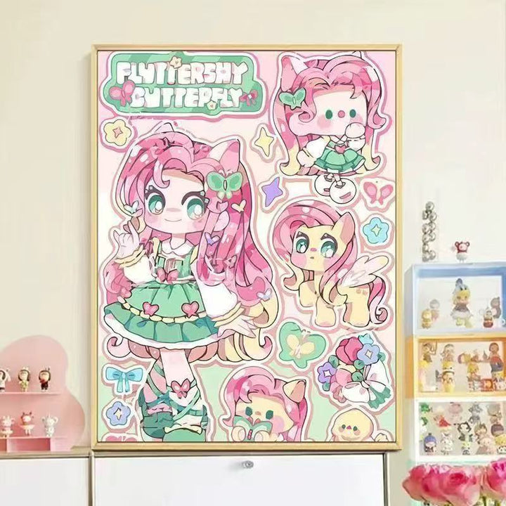 Cute Fantasy Character Wall Art Kalsten