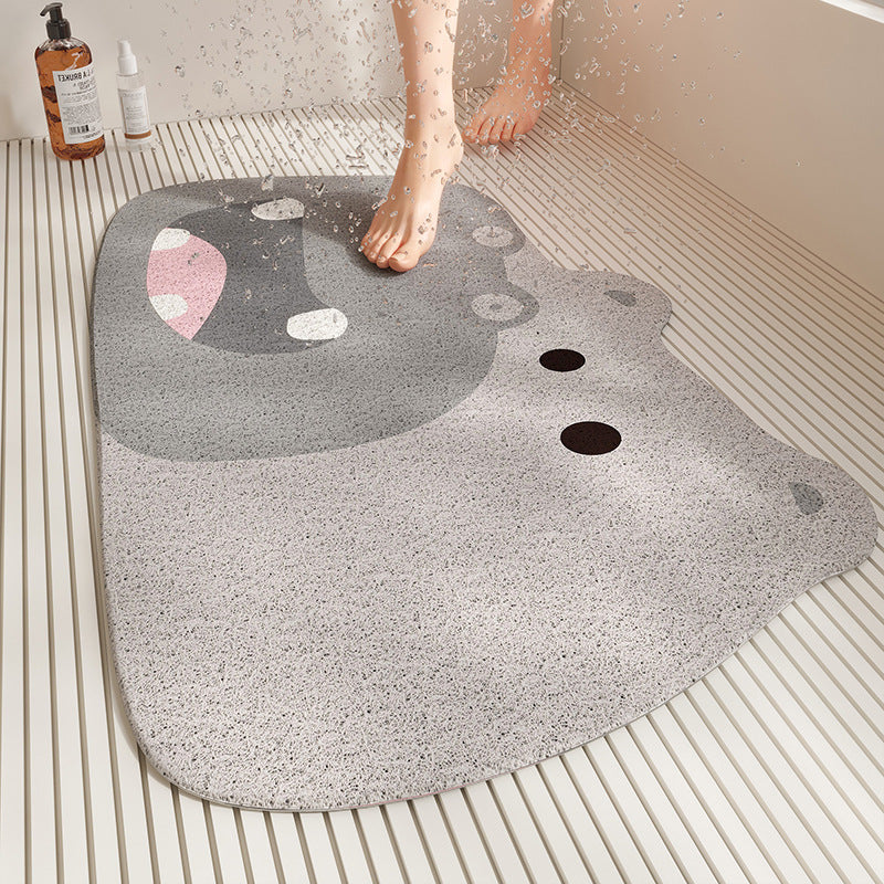 Playful Pet-Themed Bath Mat Kalsten