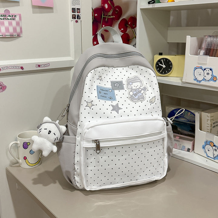 Cute Illustrated School Backpack