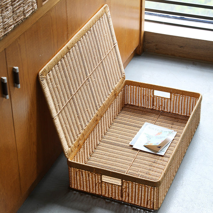 Large Rectangular Woven Storage Chest Kalsten