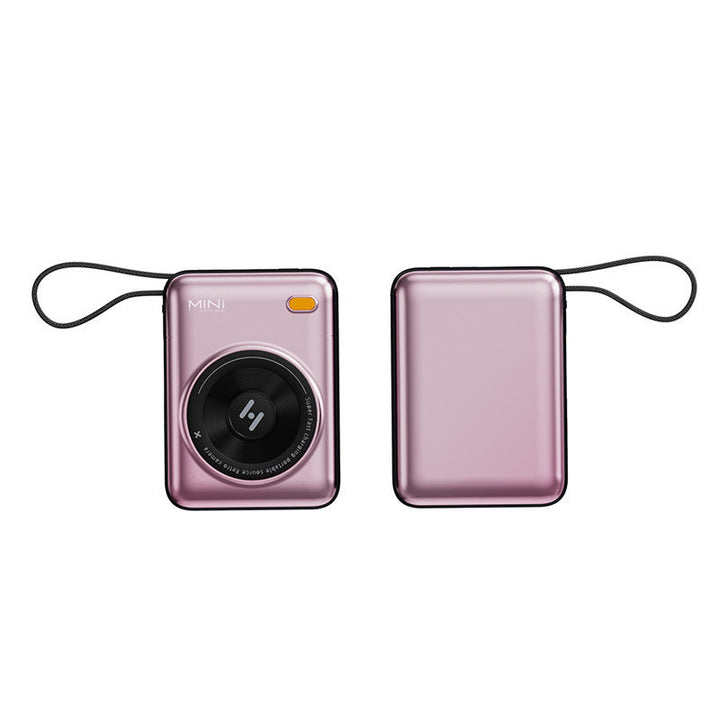 Compact instant camera with innovative filter and photo printing system Kalsten