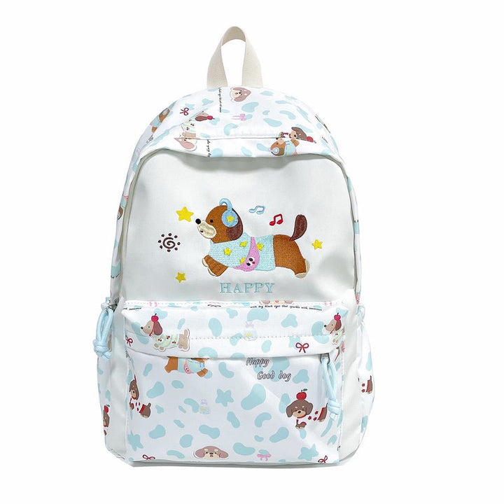 Adorable Animal-Themed Embroidered Backpack Kalsten