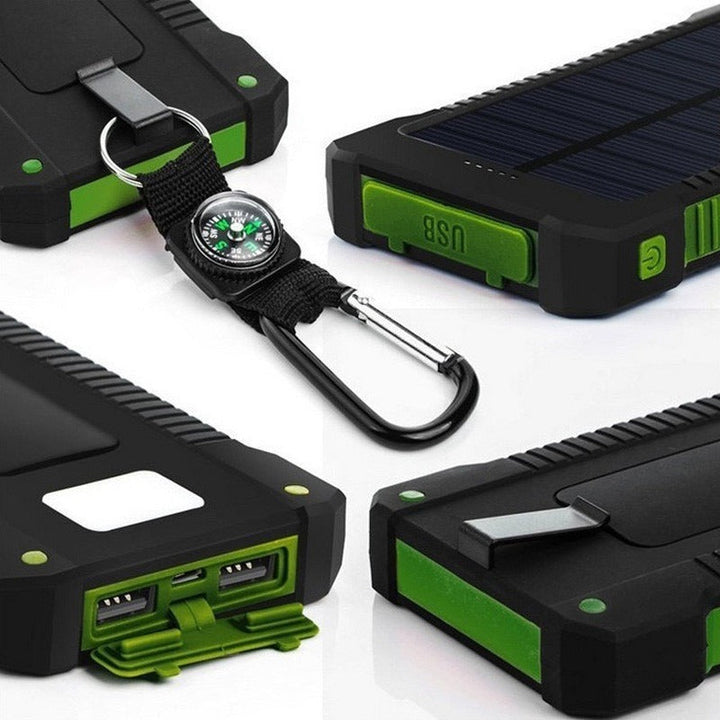 Solar power bank with high charging efficiency and robust housing Kalsten