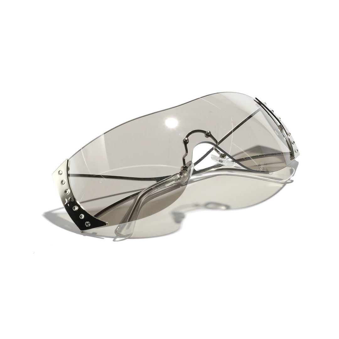 Women futuristic sunglasses with stylish frame and high-grade UV protection Kalsten
