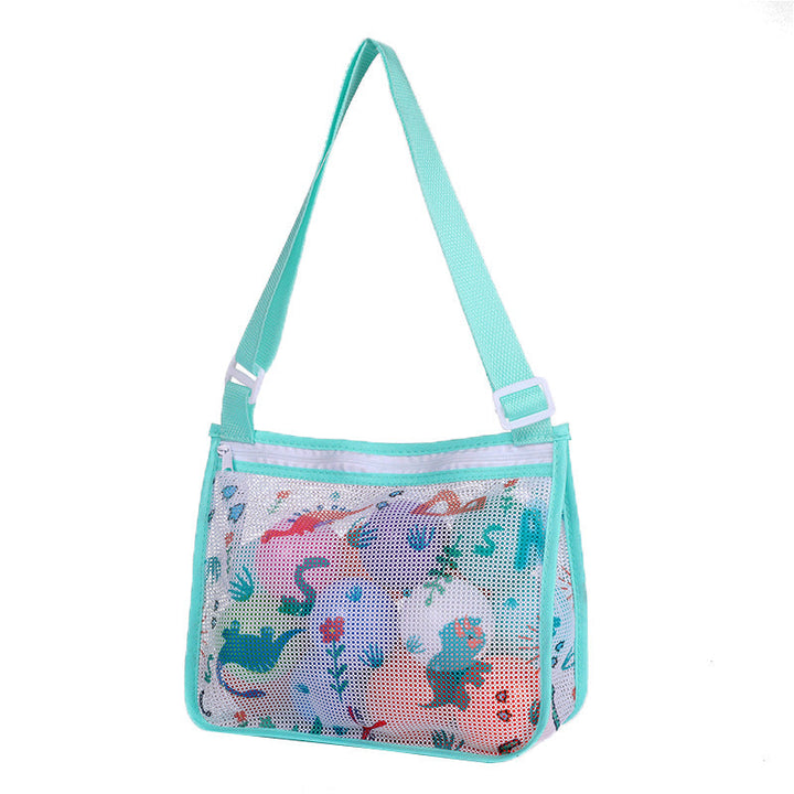 Versatile Beach Bag In Airy Mesh Design Kalsten