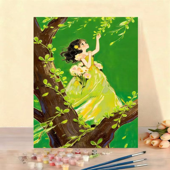 DIY Fairy Tale Canvas Painting Kit Kalsten