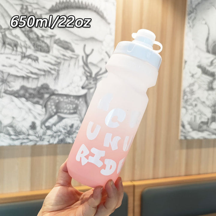 Women's sporty water bottle with flexible leak protection technology Kalsten