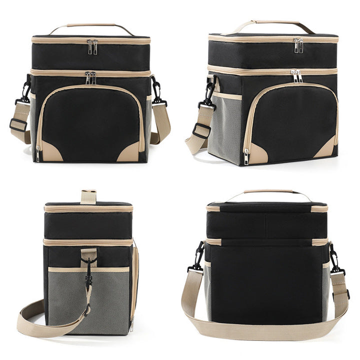 Insulated cooler and picnic bag with practical carrying strap Kalsten