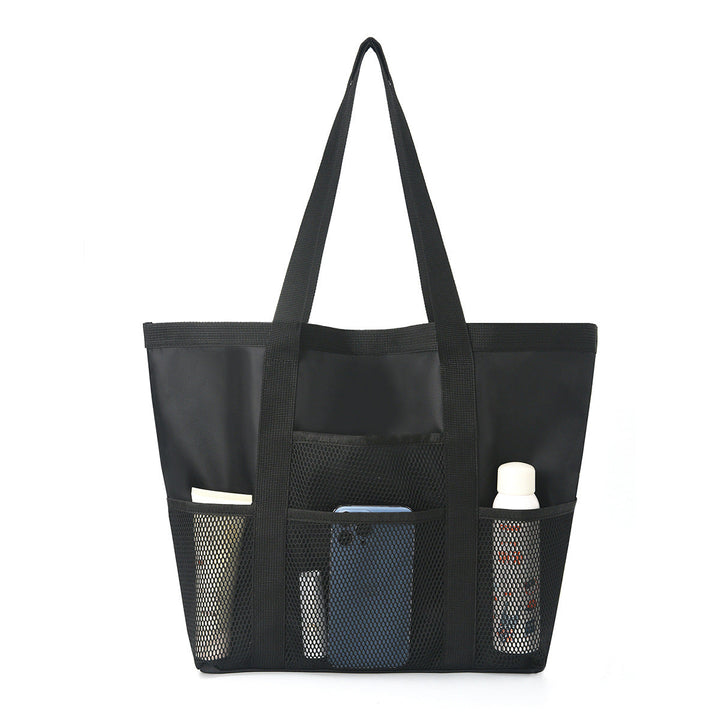 Padded shopping bag with side mesh pockets Kalsten