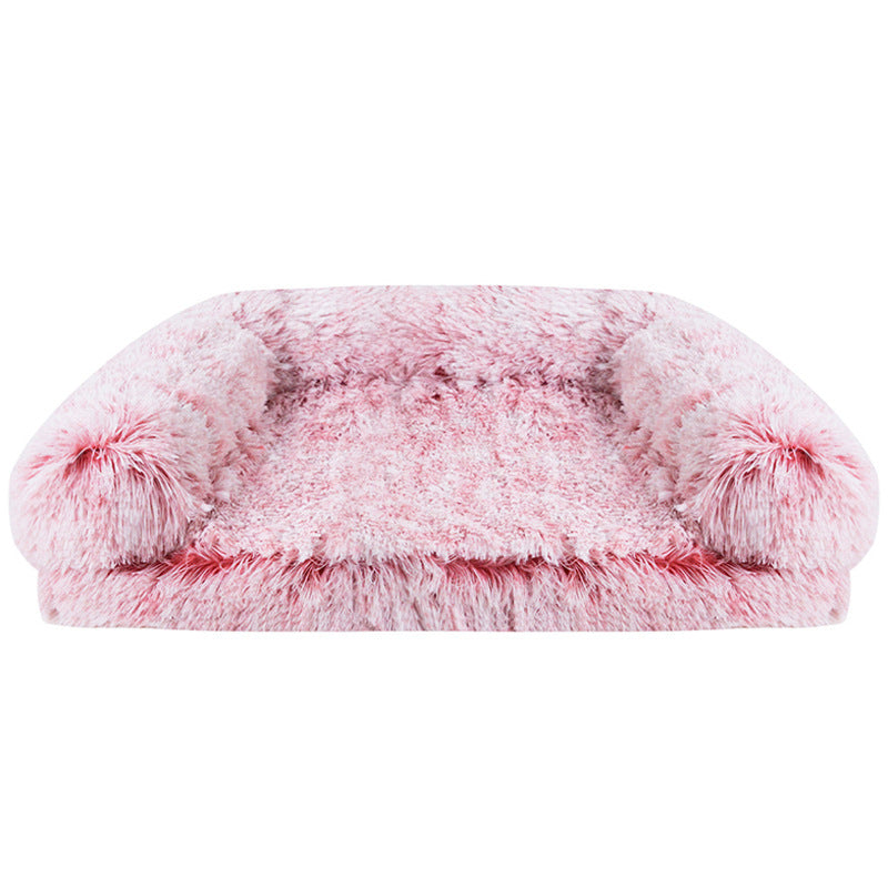 Luxurious Plush Dog Bed