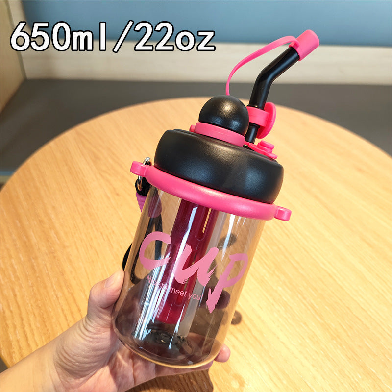 Women's drinking cup with safety lid and straw Kalsten