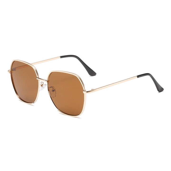 Women Elegant oversized Sunglasses with high-quality metal frame and UV protection Kalsten