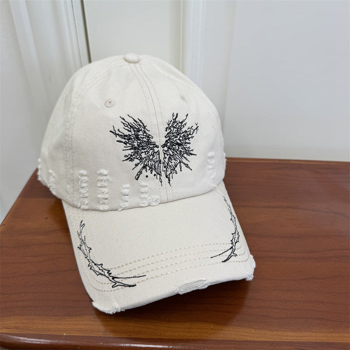 Women's Distressed Graphic Baseball Cap Kalsten
