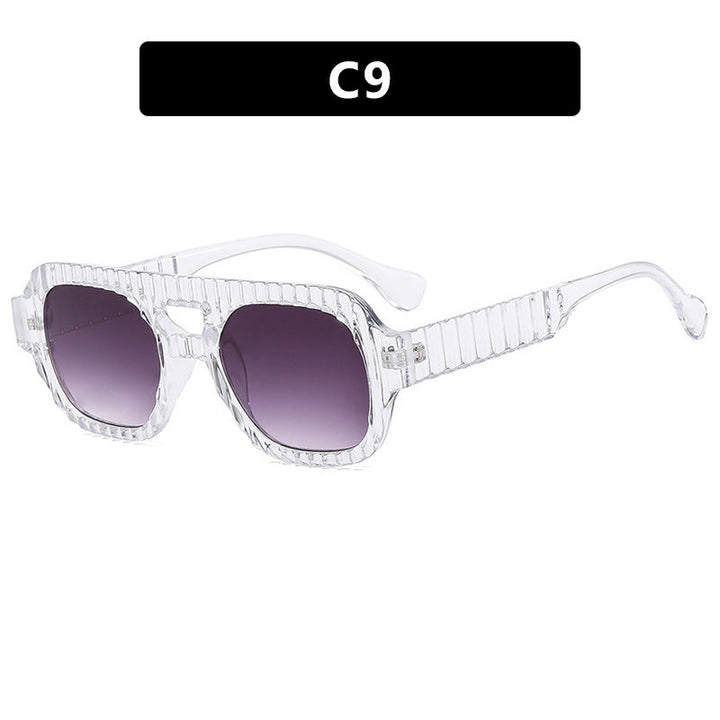 Women's geometric sunglasses with sophisticated structural design Kalsten