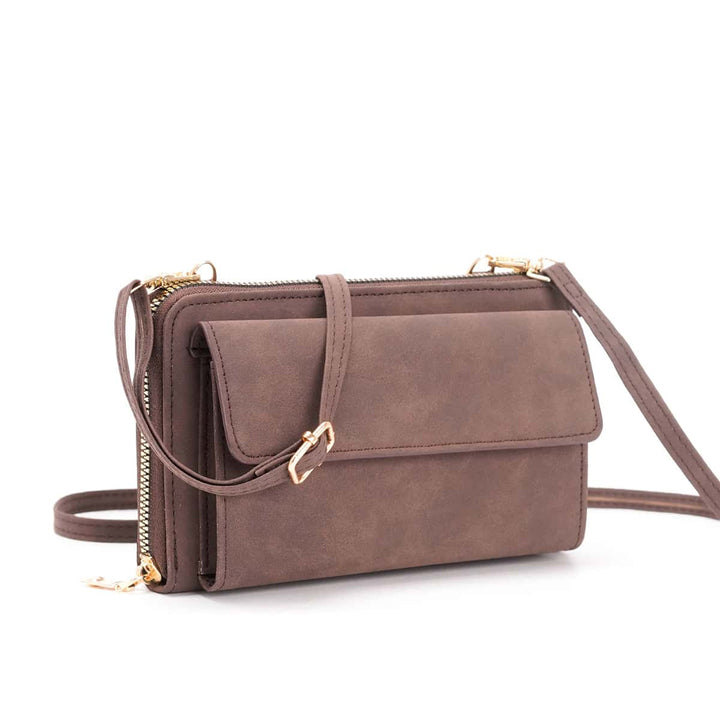 Handbag with multifunctional compartments and removable shoulder strap Kalsten