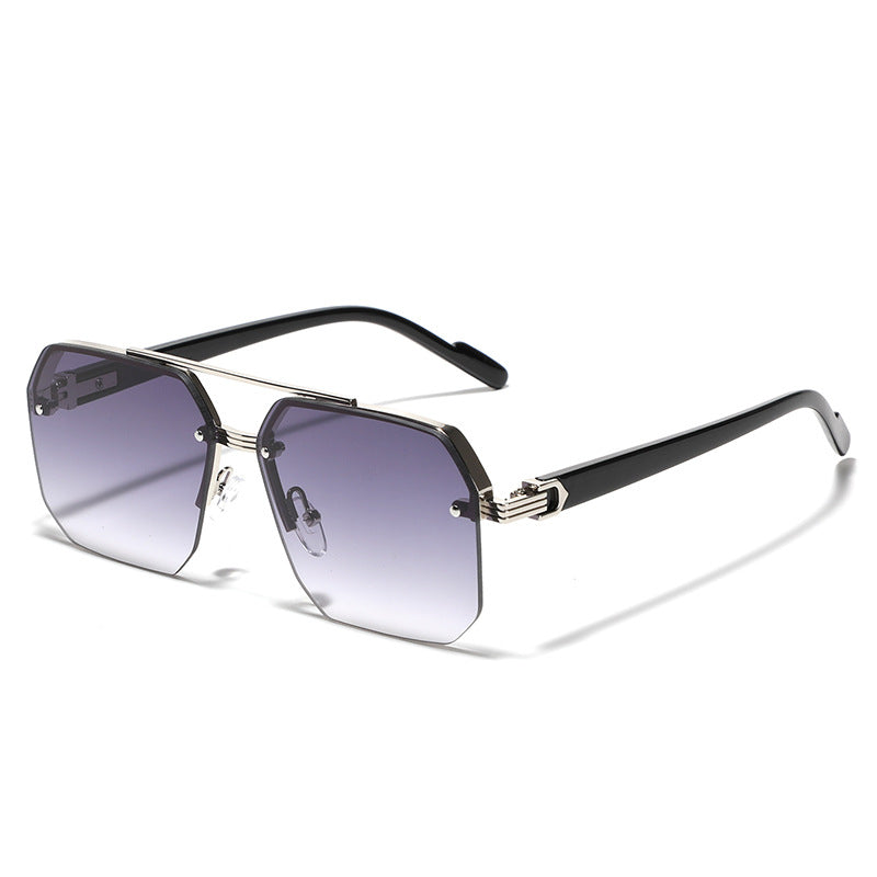 Ladies hexagonal sunglasses with elegant metal frame Kalsten