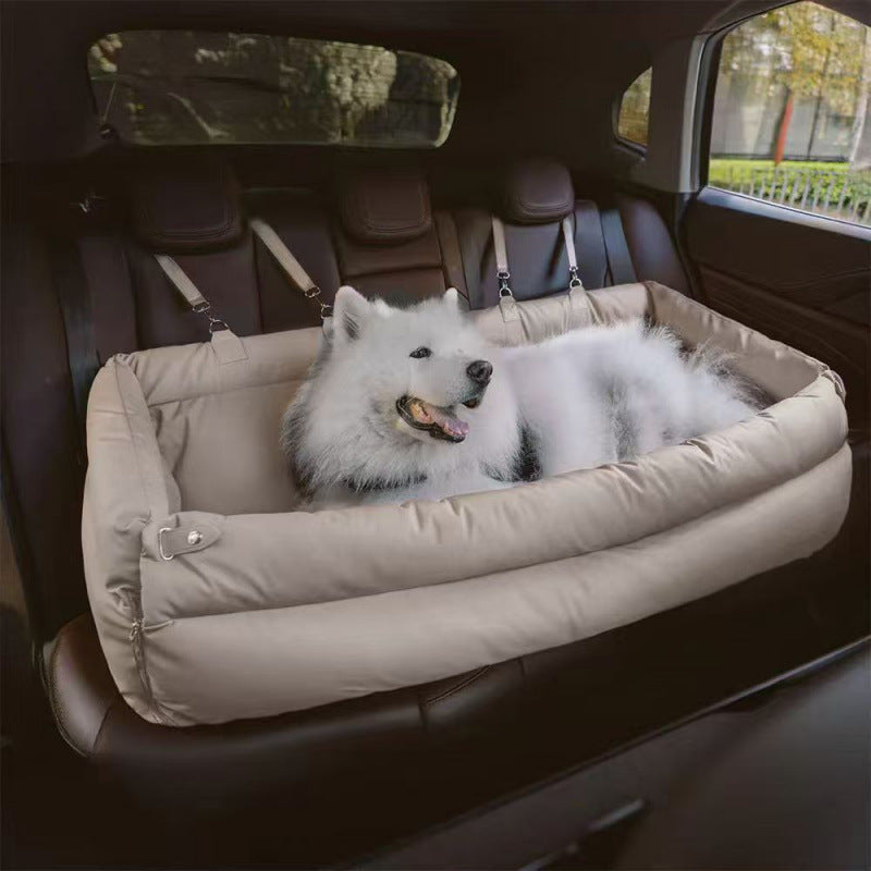 Orthopedic dog bed with removable carrying straps Kalsten