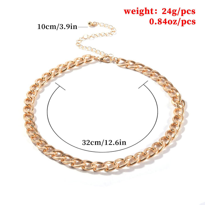 Statement Link Chain Necklace Kalsten
