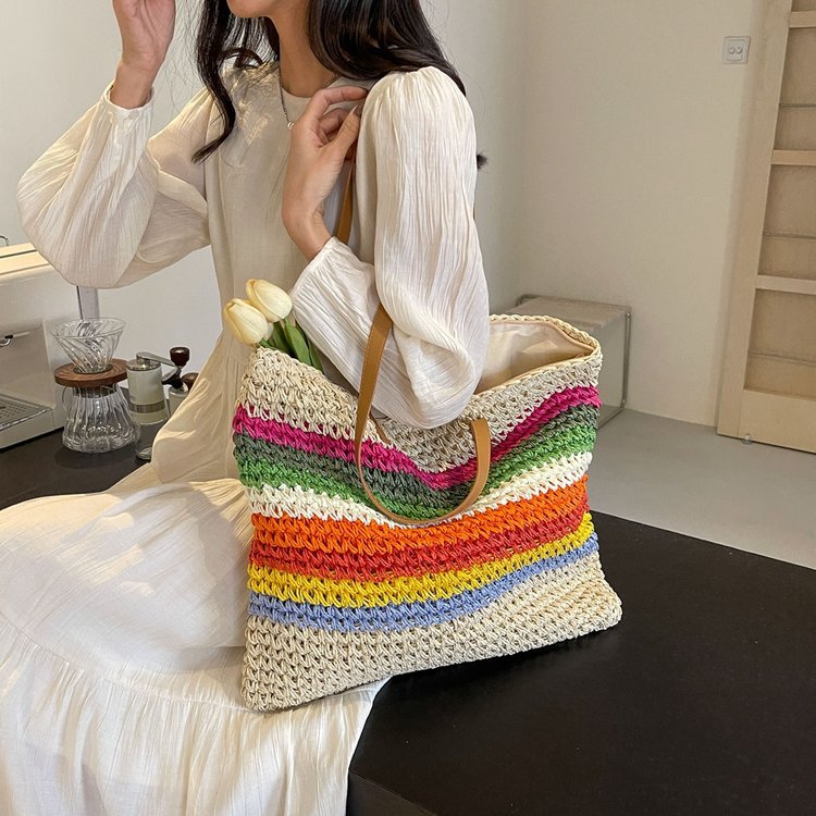 Large Braided Shopping Bag Kalsten