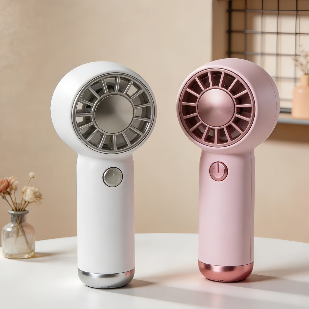 Women's Portable Hand Fan with USB Charging Function Kalsten