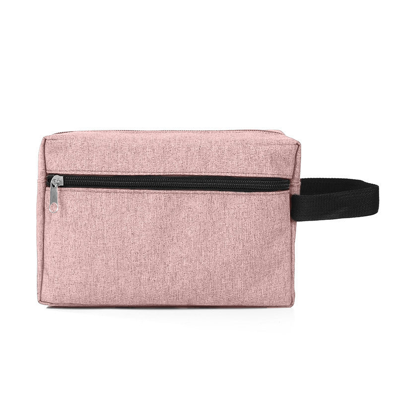 Practical cosmetic bag with two zippers Kalsten