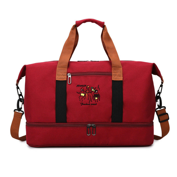 Sporty travel bag with practical compartments Kalsten