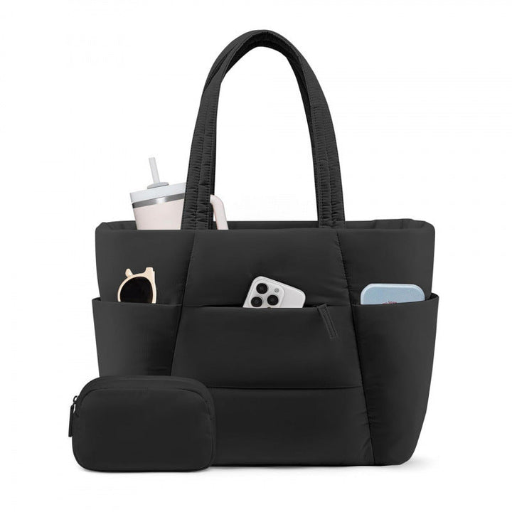 Stylish and Padded Tote Bag with Removable Interior Pocket Kalsten
