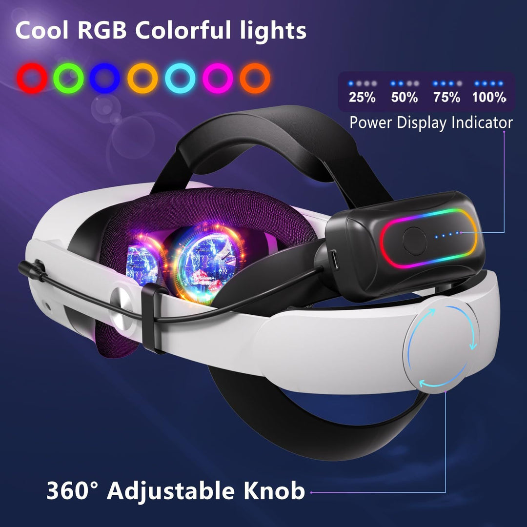 VR Gaming Headset with Intelligent Cooling Technology Kalsten