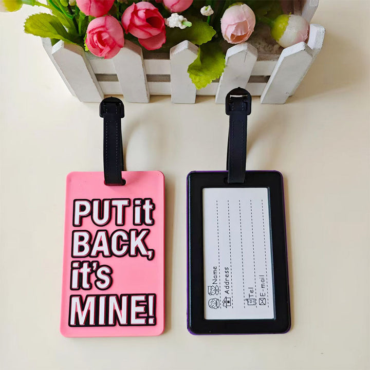 Unisex Playful Statement Luggage Identifier Kalsten