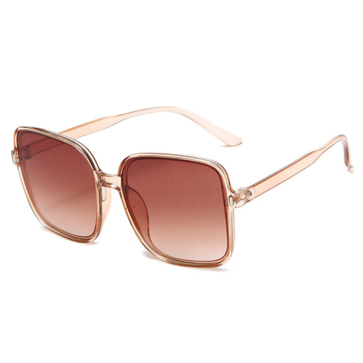 Women's large square sunglasses with bold pattern Kalsten