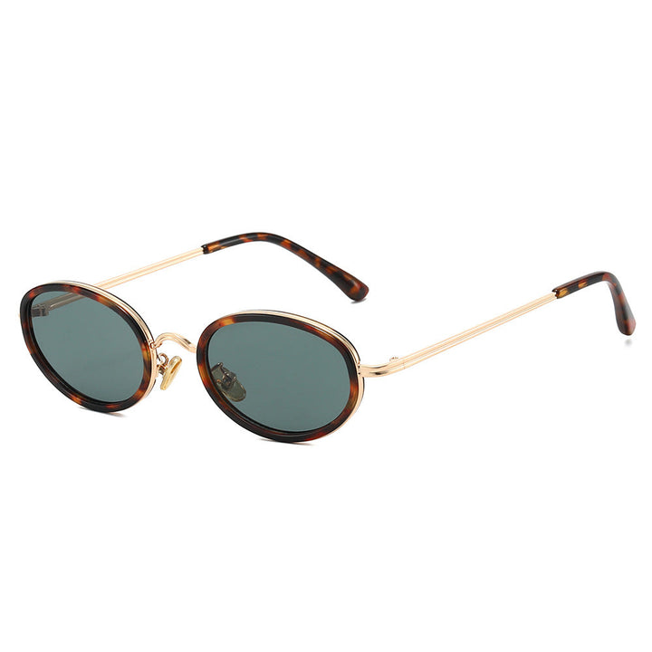 Women's fashionable sunglasses with high-quality frame and round lenses Kalsten