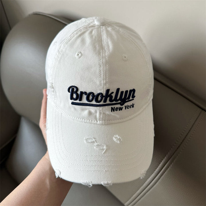 Men's Distressed Brooklyn Baseball Cap Kalsten