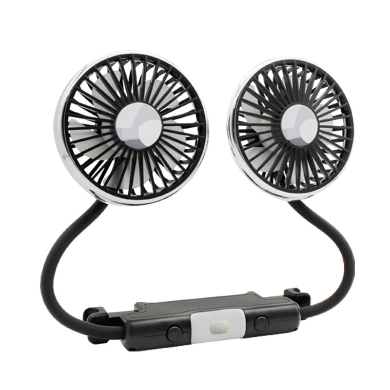 Unisex Dual-Function Rechargeable Clip-On Fan Kalsten