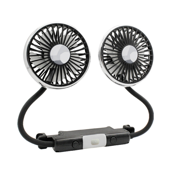 Unisex Dual-Function Rechargeable Clip-On Fan Kalsten