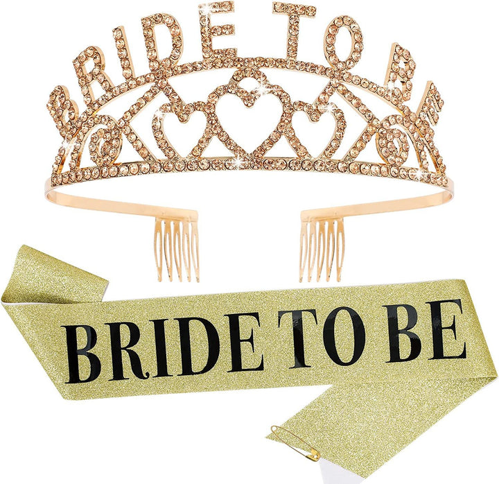 Women's Glittering Tiara with Heart Motifs Kalsten