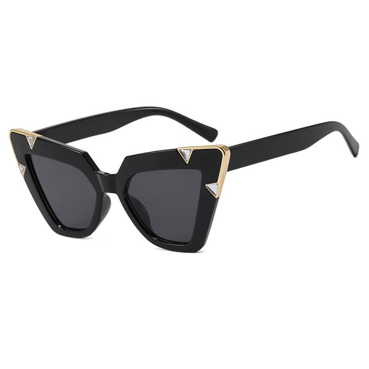 Women's Cat-Eye Sunglasses with Luxurious Design and Protective UV Filter Kalsten