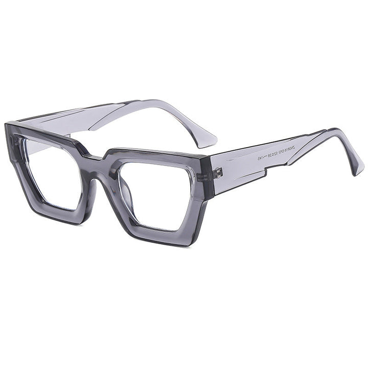 Ladies stylish square sunglasses in modern design with refined plastic frame Kalsten