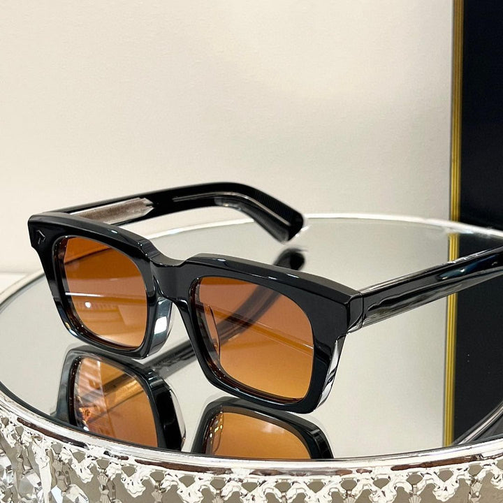 Women's square sunglasses with clear gradient and UV protection Kalsten