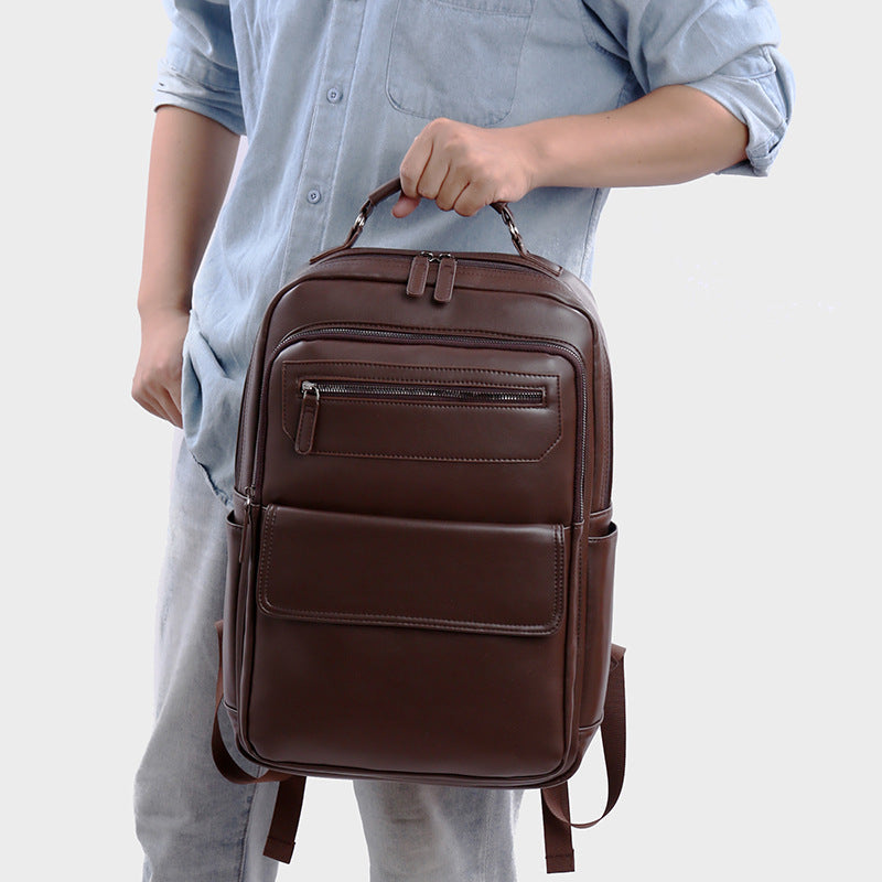 Executive Leather Backpack Kalsten